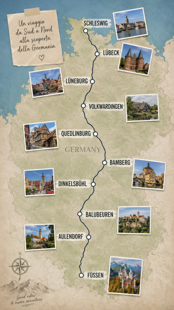 ITINERARIO IN GERMANIA